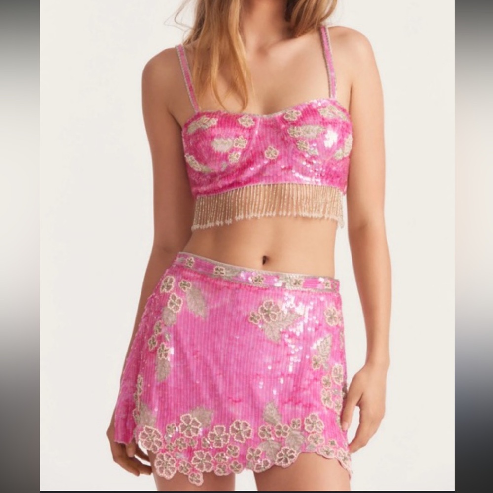 LoveShackFancy sequin Maeva set 💕